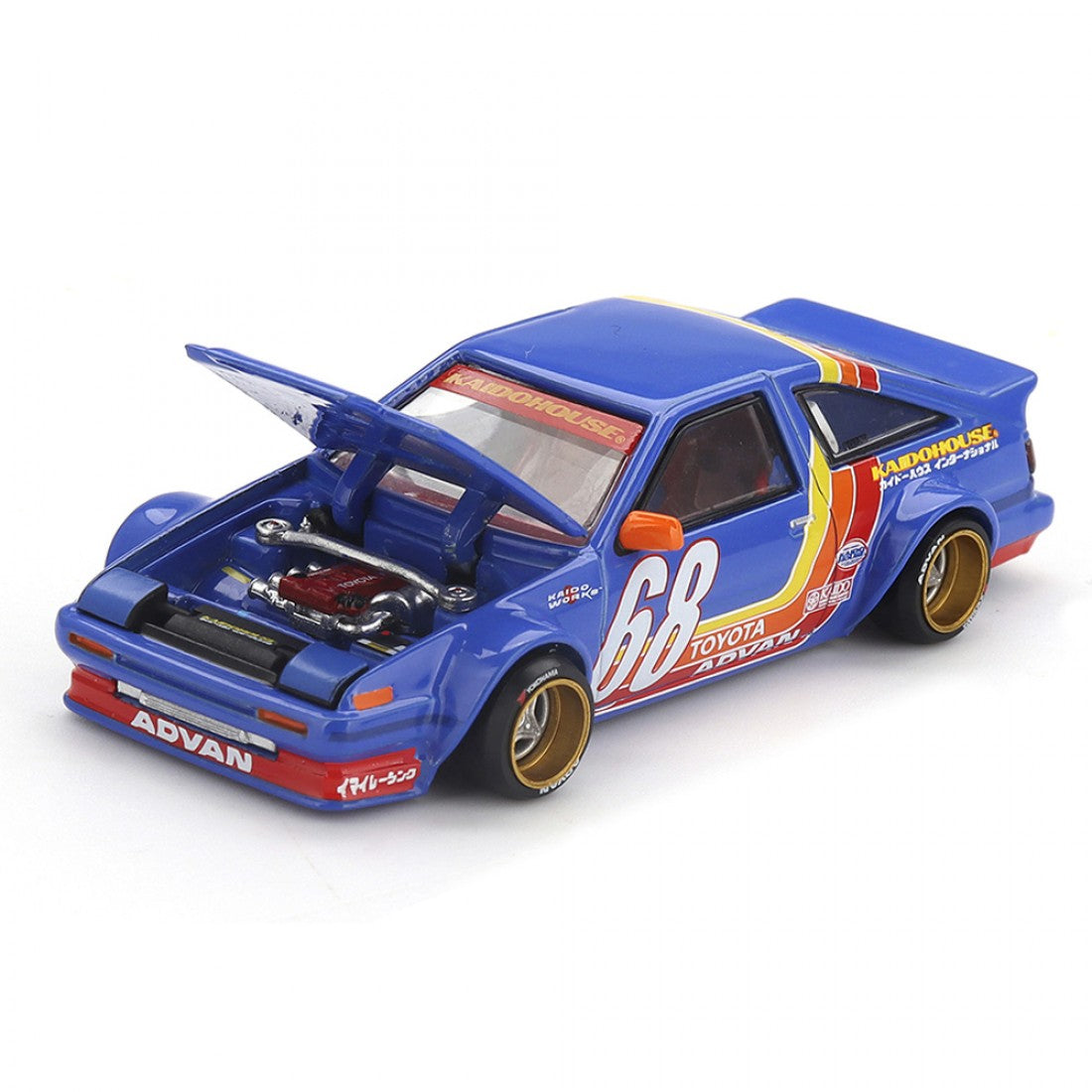 MINI GT 1/64 TOYOTA AE86 SPRINTER TRUENO KAIDO RACING V1 - PRE ORDER