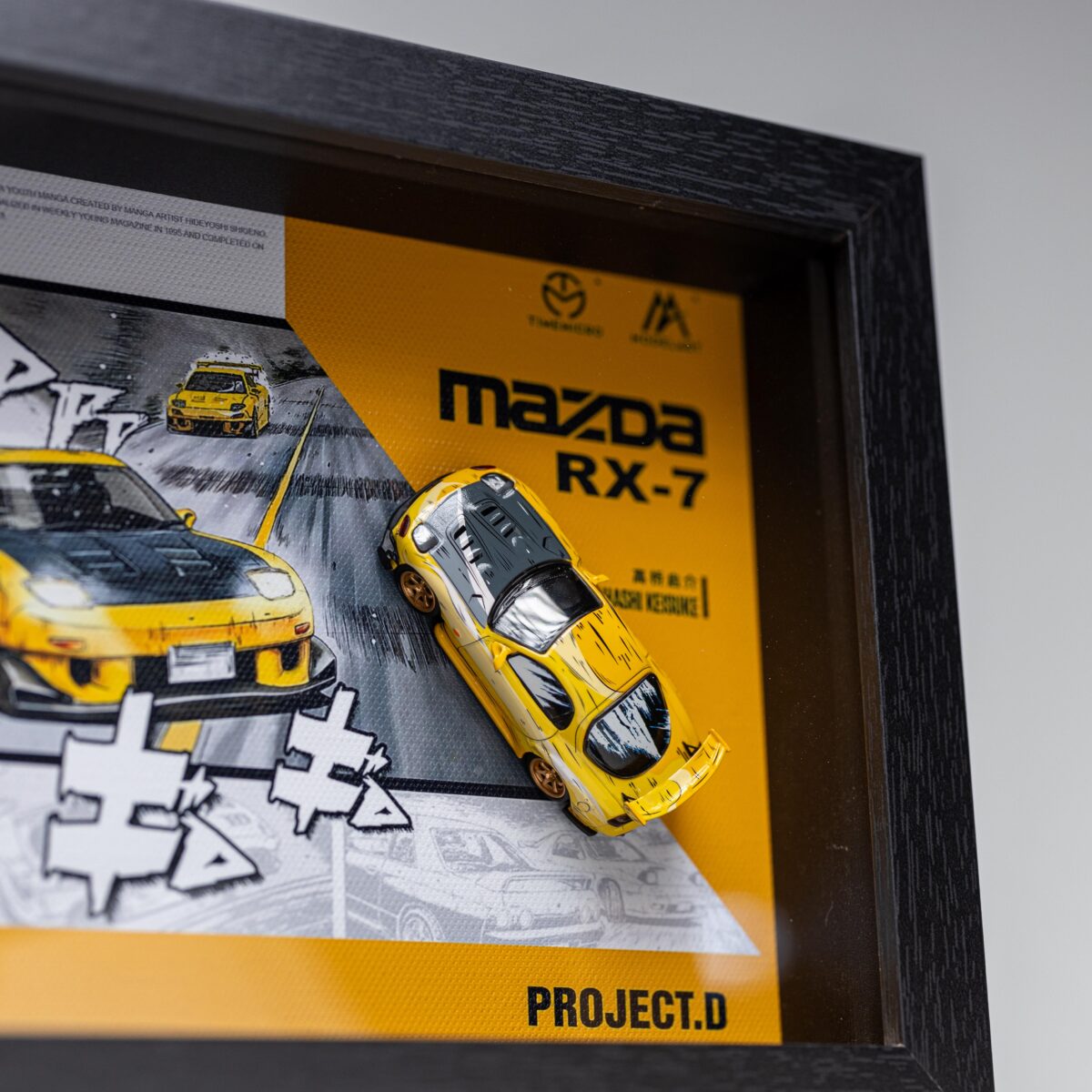 8 INCH RX-7 AMAMIYA COMIC VERSION 3D PAINTING