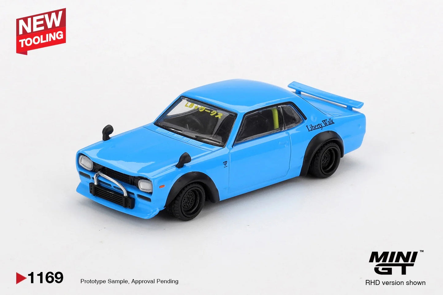 MINIGT - 1/64 NISSAN LB★WORKS HAKOSUKA BABY BLUE
