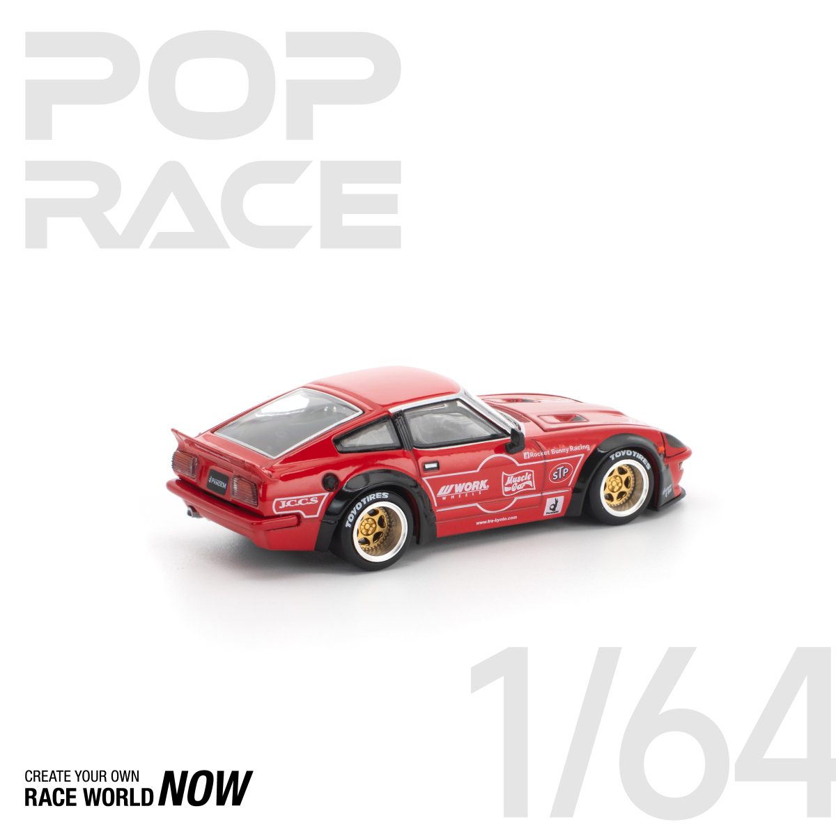PANDEM 280ZX RED NEW TOOLING BY POP RACE - PRE ORDER
