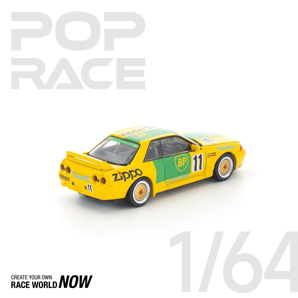 POP RACE 1:64 GT-R R32 GROUP A 1992 - PRE ORDER
