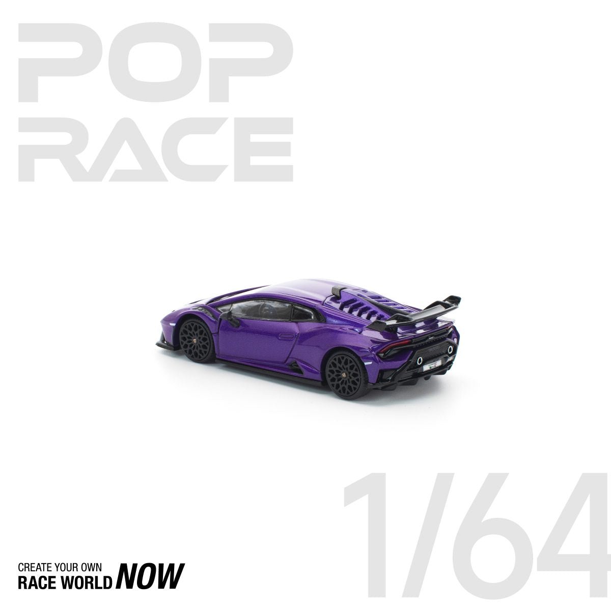 LAMBORGHINI HURACAN STO VIOLA PASIFAE BY POP RACE - PRE ORDER