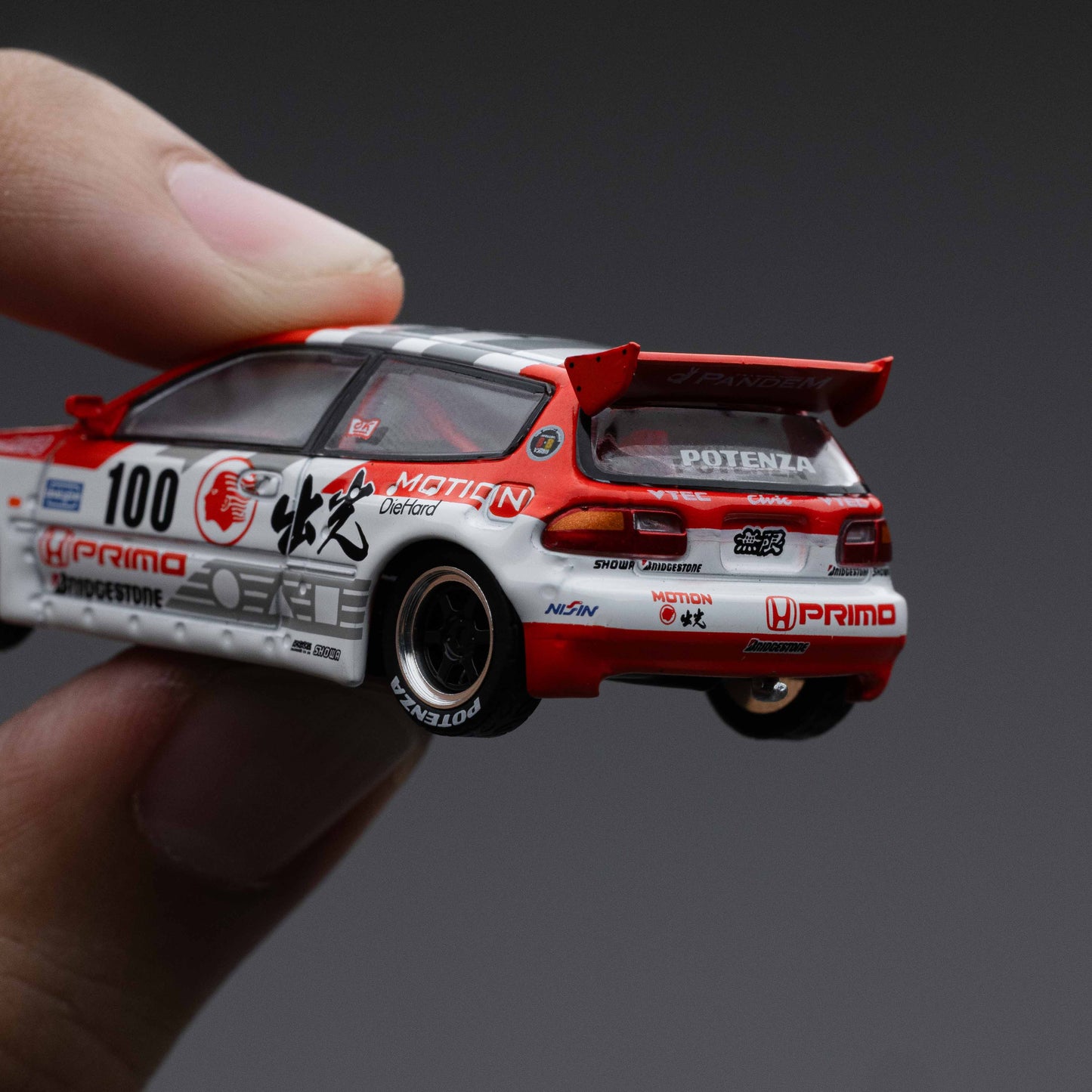 POP RACE 1:64 PANDEM CIVIC EG6 V1.5 IDEMITSU MOTION INFINITE