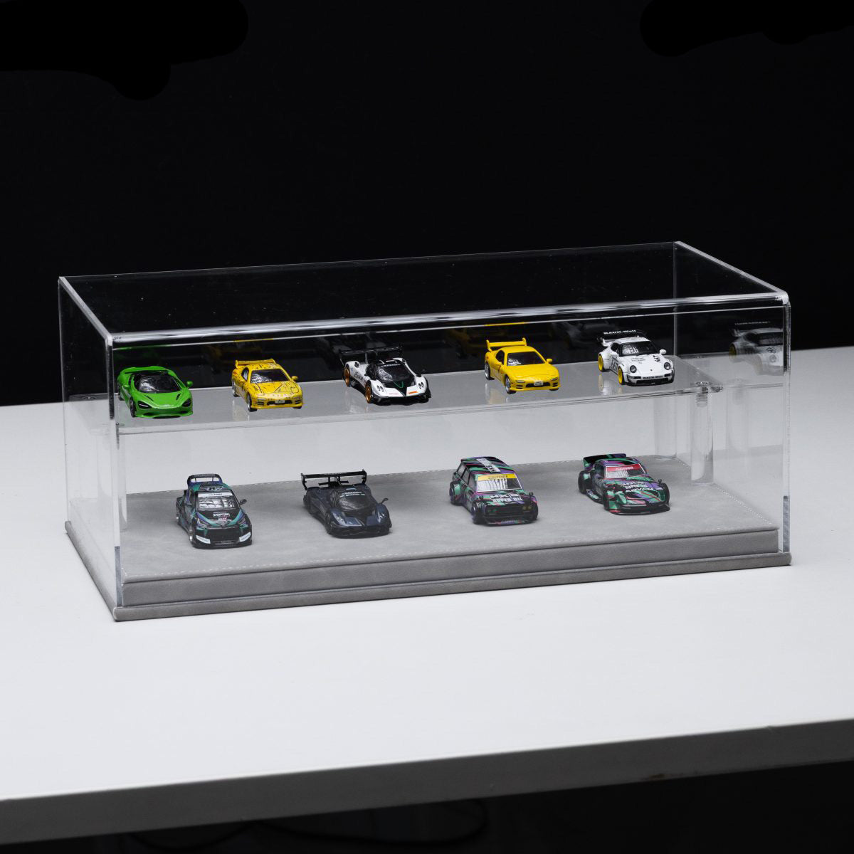 1/18 OR 1/64 ACRYLIC BOX : 34X18X14CM