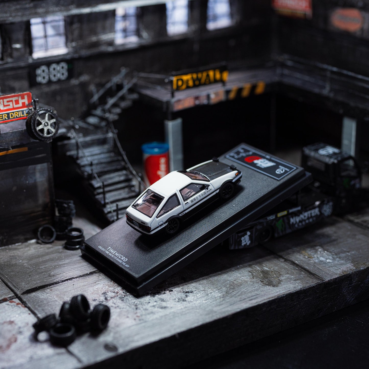 TIMEMICRO AE86 CARBON HOOD