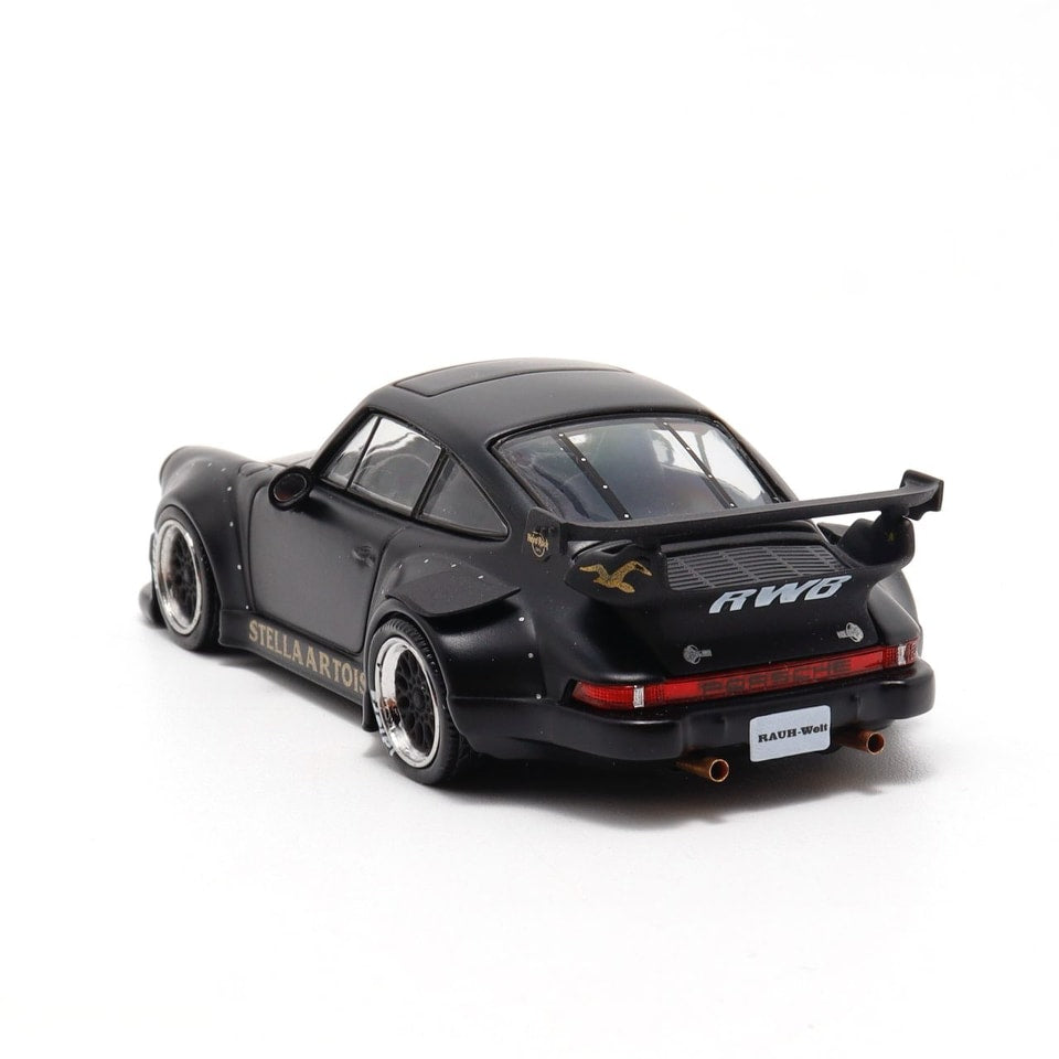 MC 1:64 MODEL CAR PORSCHE RWB 930 MATT BLACK