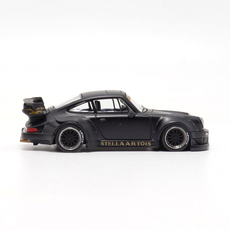 MC 1:64 MODEL CAR PORSCHE RWB 930 MATT BLACK