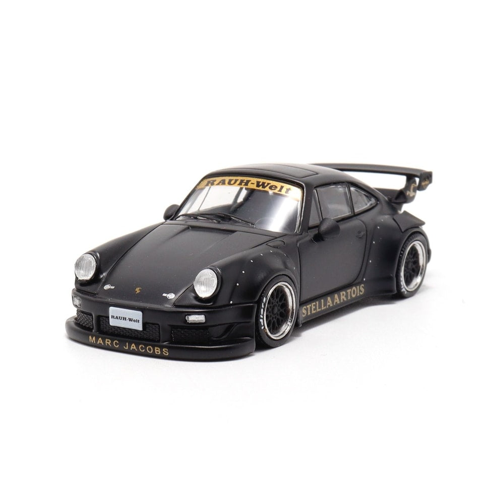 MC 1:64 MODEL CAR PORSCHE RWB 930 MATT BLACK