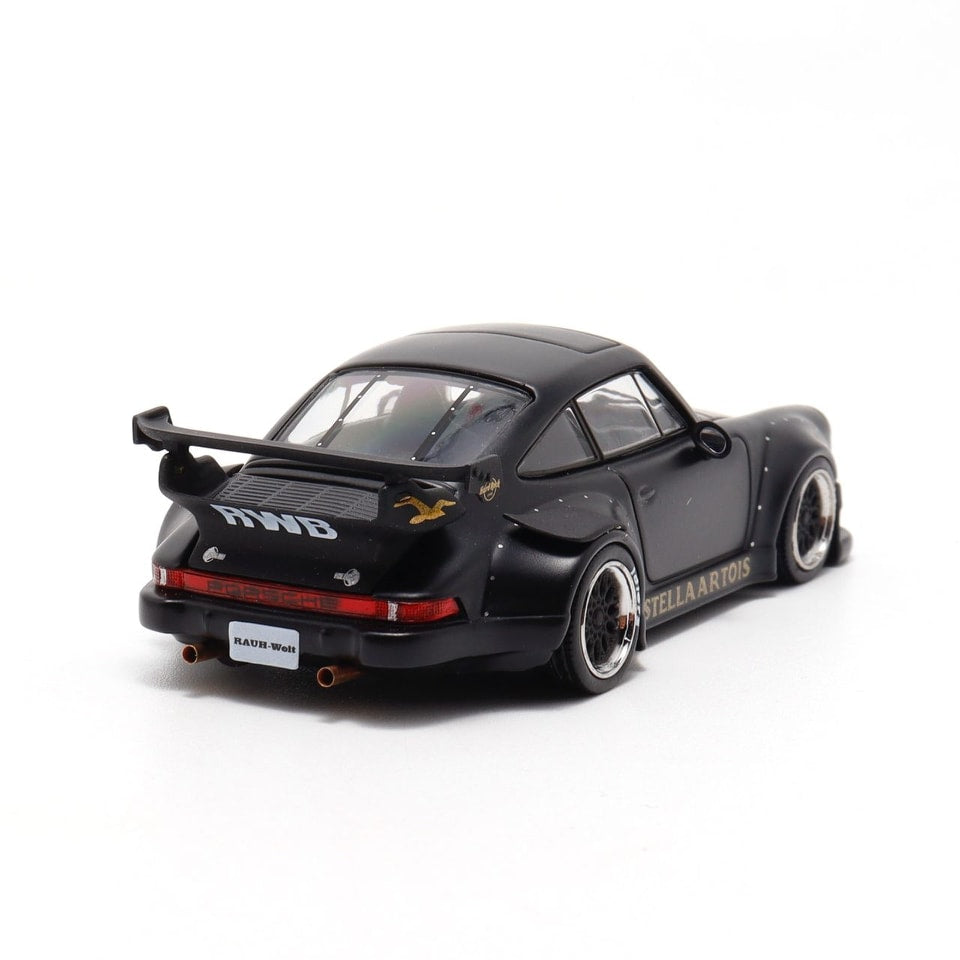 MC 1:64 MODEL CAR PORSCHE RWB 930 MATT BLACK