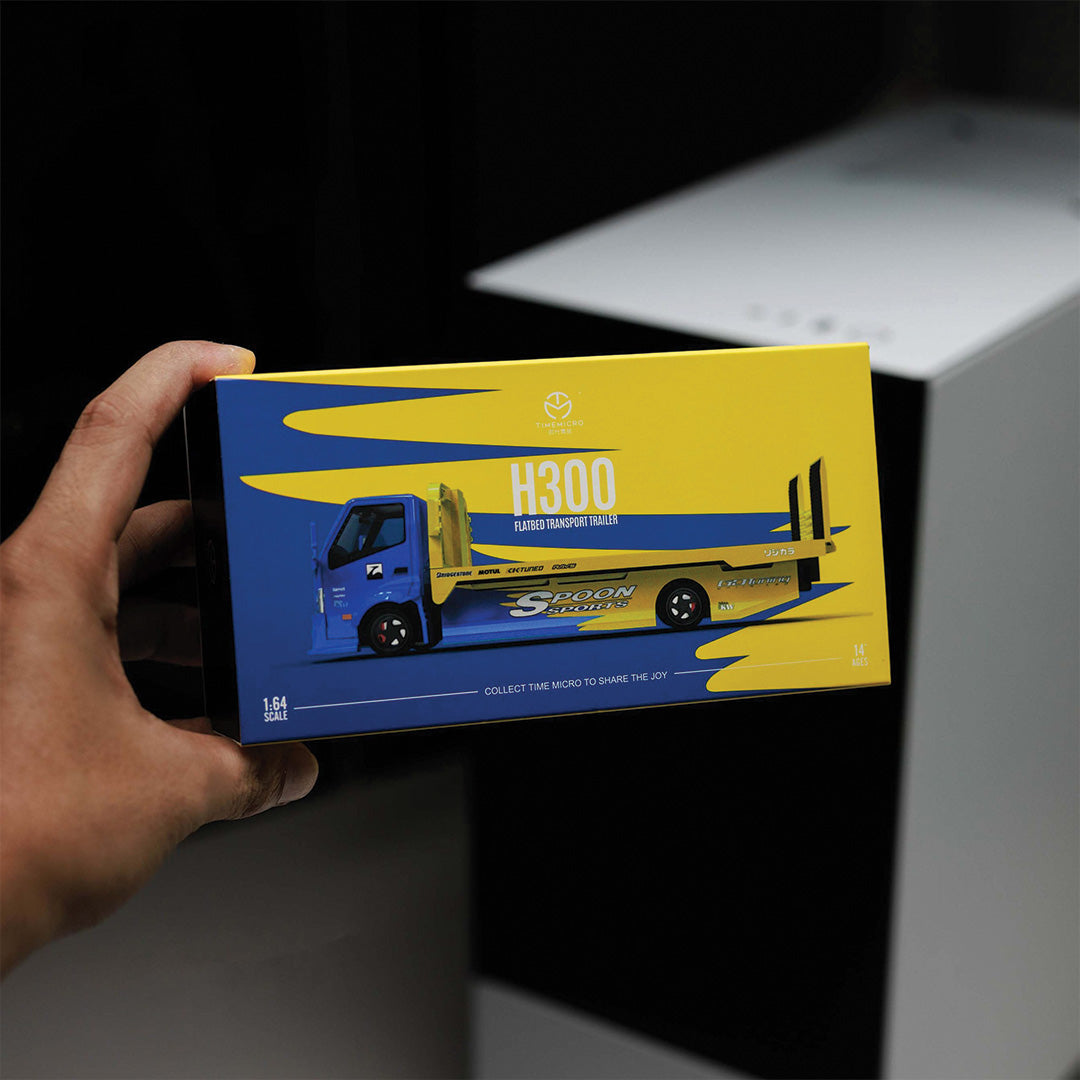 1:64 H300 FLATBED TRANSPORT TRAILER