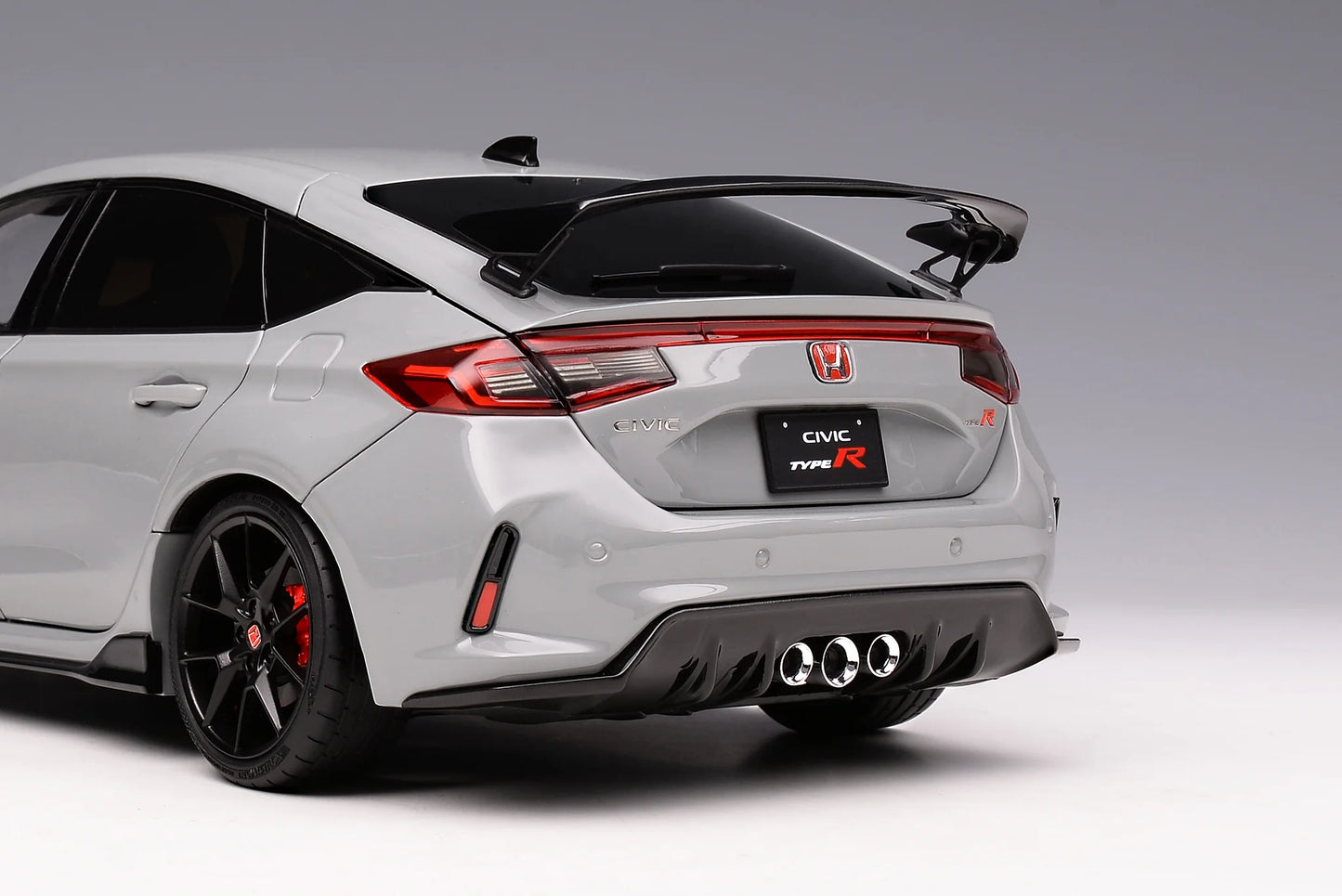 1/18 The Honda Civic Type R (FL5) Supersonic Gray - MOTORHELIX