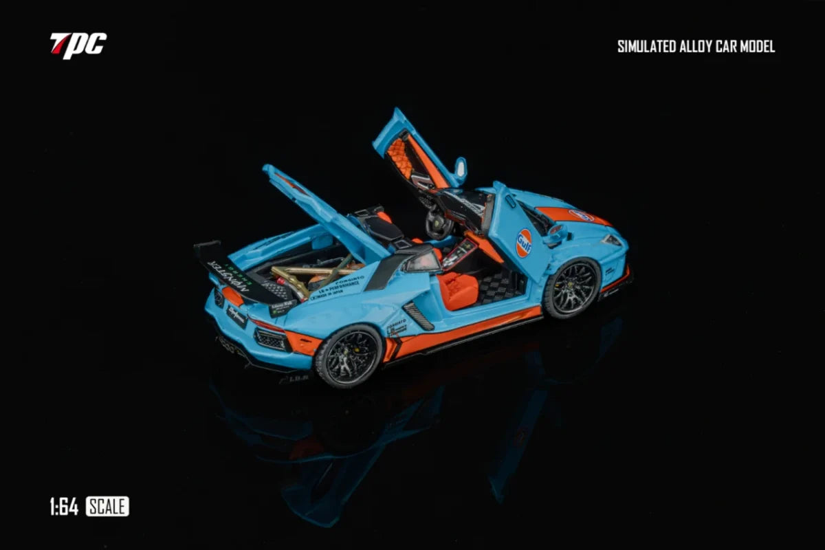 TPC X RHINO MODEL 1:64 LAMBORGHINI LP720-4 ROADSTER WIDE-BODY MODIFIED GOLF