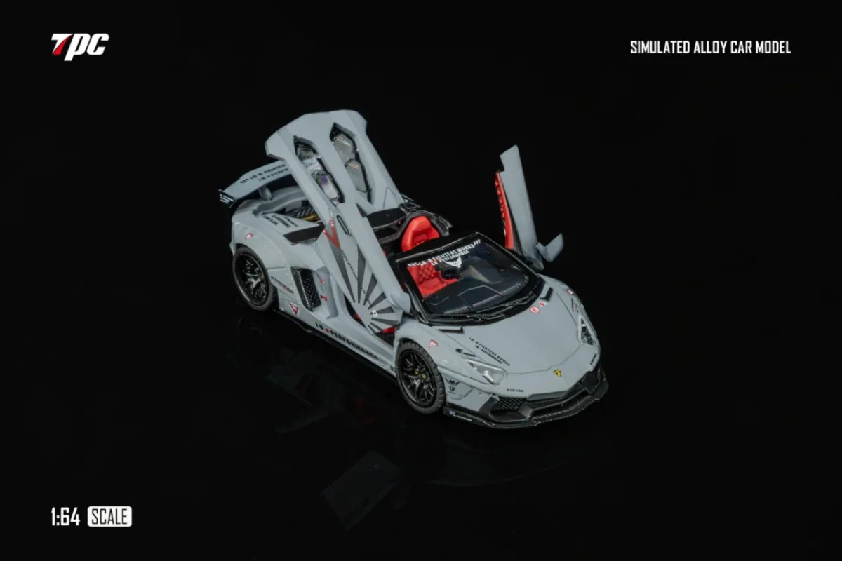 TPC X RHINO MODEL 1:64 LAMBORGHINI LP720-4 ROADSTER WIDE-BODY MODIFIED LBWK