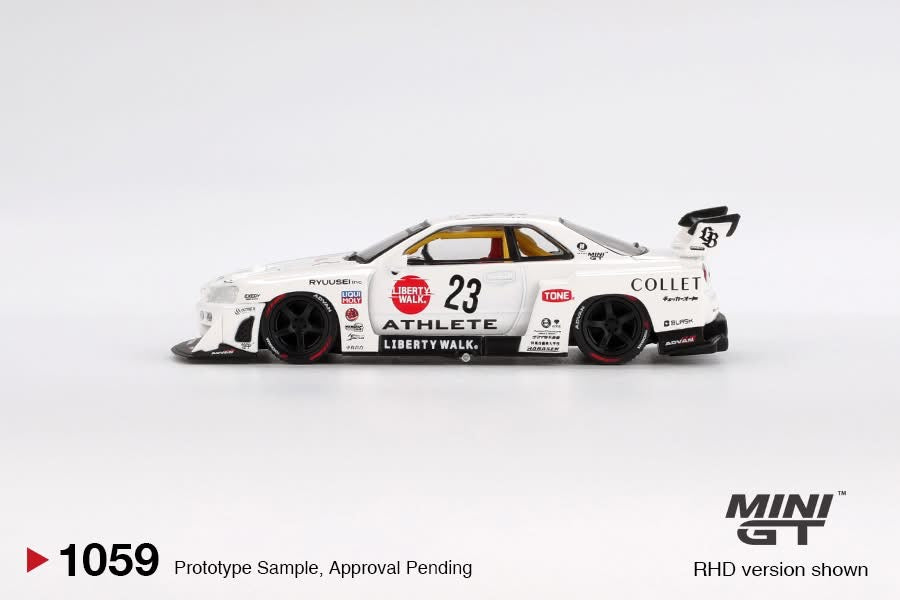 NISSAN LB-ER34 SUPER SILHOUETTE ATHLETE/COLLET – MGT01059-R - PRE ORDER