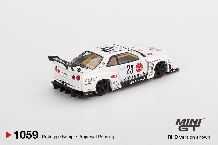 NISSAN LB-ER34 SUPER SILHOUETTE ATHLETE/COLLET – MGT01059-R - PRE ORDER