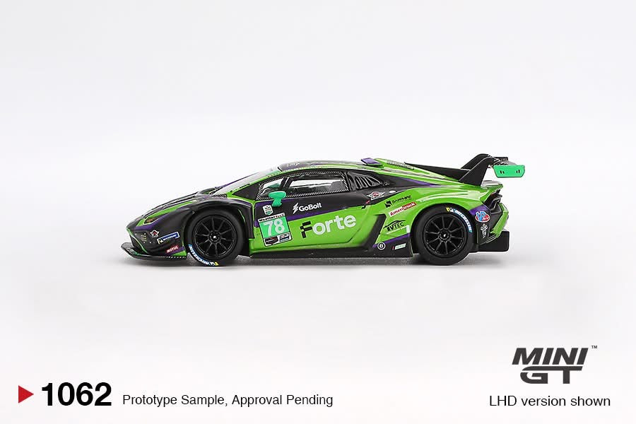 LAMBORGHINI HURACÁN GT3 EVO2 #78 FORTE RACING 2024 IMSA DAYTONA 24 HRS MGT01062-L - PRE ORDER