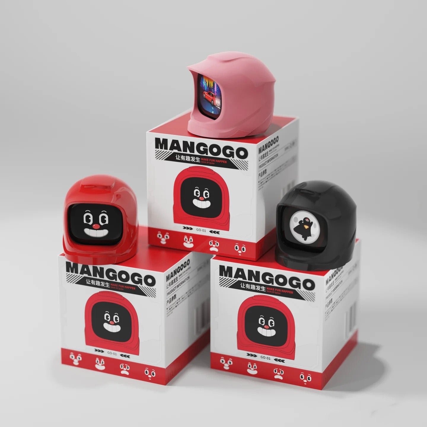 Mangogo New intelligent expression robot