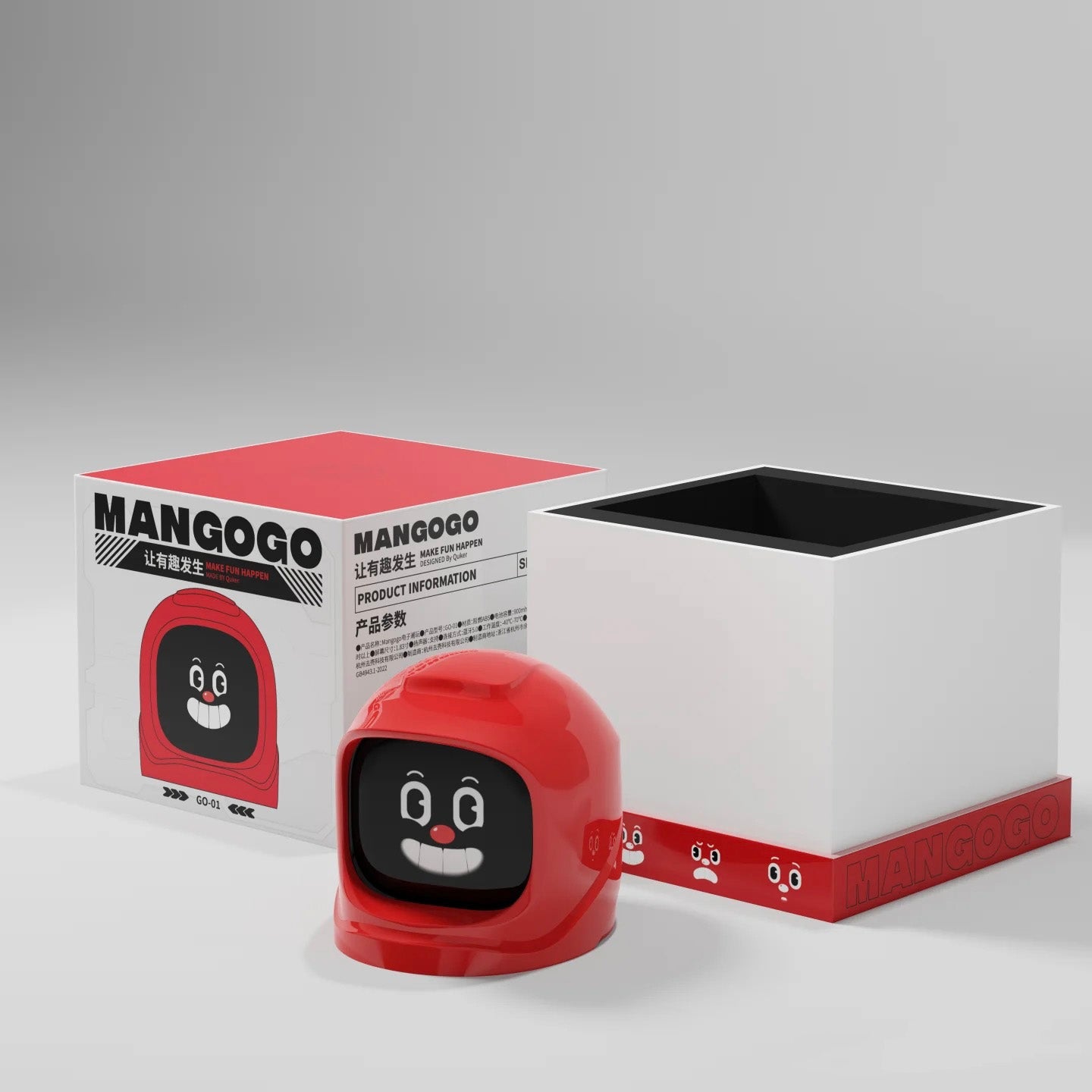 Mangogo New intelligent expression robot