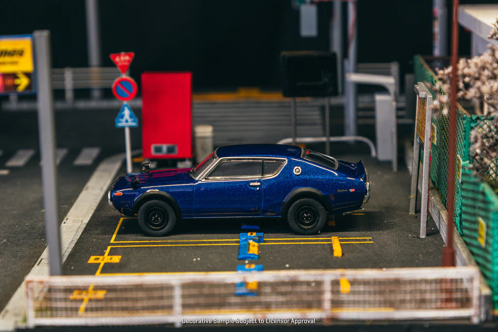 Nissan Skyline 2000GT-R KPGC110 Blue Metallic