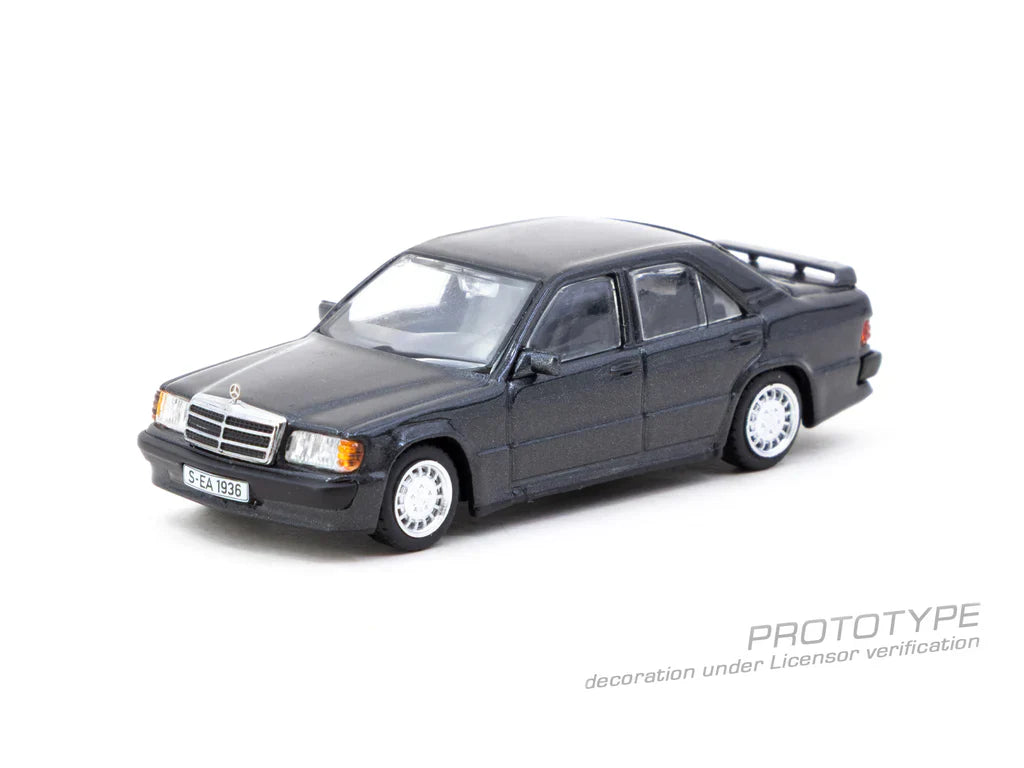 1:64 MERCEDES-BENZ 190 E 2.3-16 -BLUE-BLACK METALLIC -TARMAC WORKS