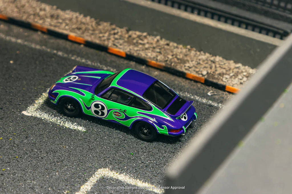 1:64 PORSCHE 911 2.8 RSR -- #3 PSYCHODELIC -- TARMAC WORKS X SCHUCO