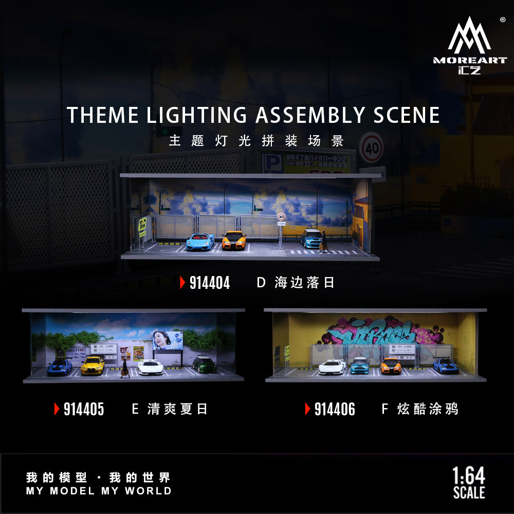 MoreArt1: 64 Theme Series Light Version Scene Model
