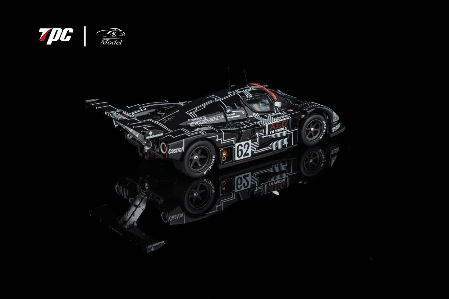 TPC × YS Model 1/64 Sauber Mercedes C9 1988