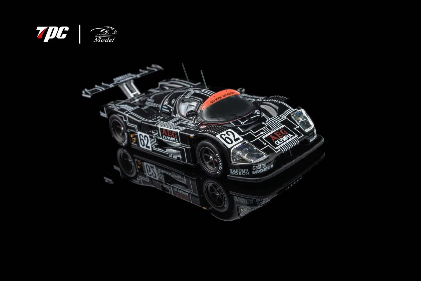 TPC × YS Model 1/64 Sauber Mercedes C9 1988