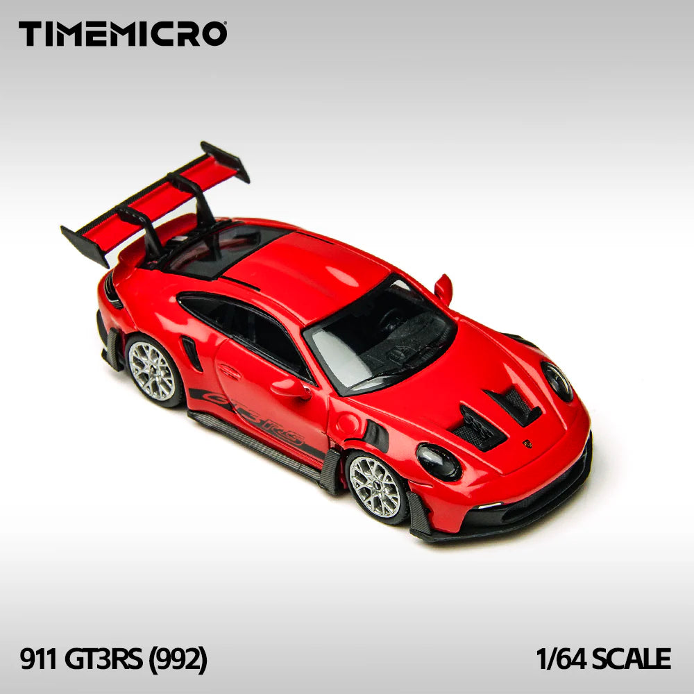 Time Micro 1:64 992 GT3RS Red Alloy Car Model