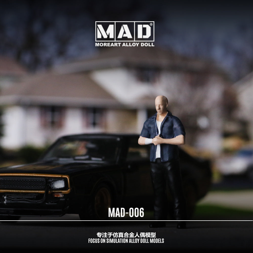 MAD 1:64 Fast & Furious-themed realistic alloy figurine model
