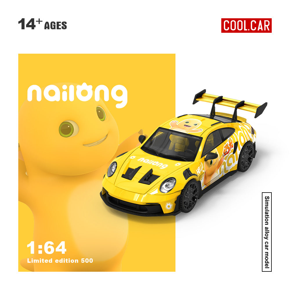 CC 1:64 Milk Dragon Painted Series Replica Alloy Car Model