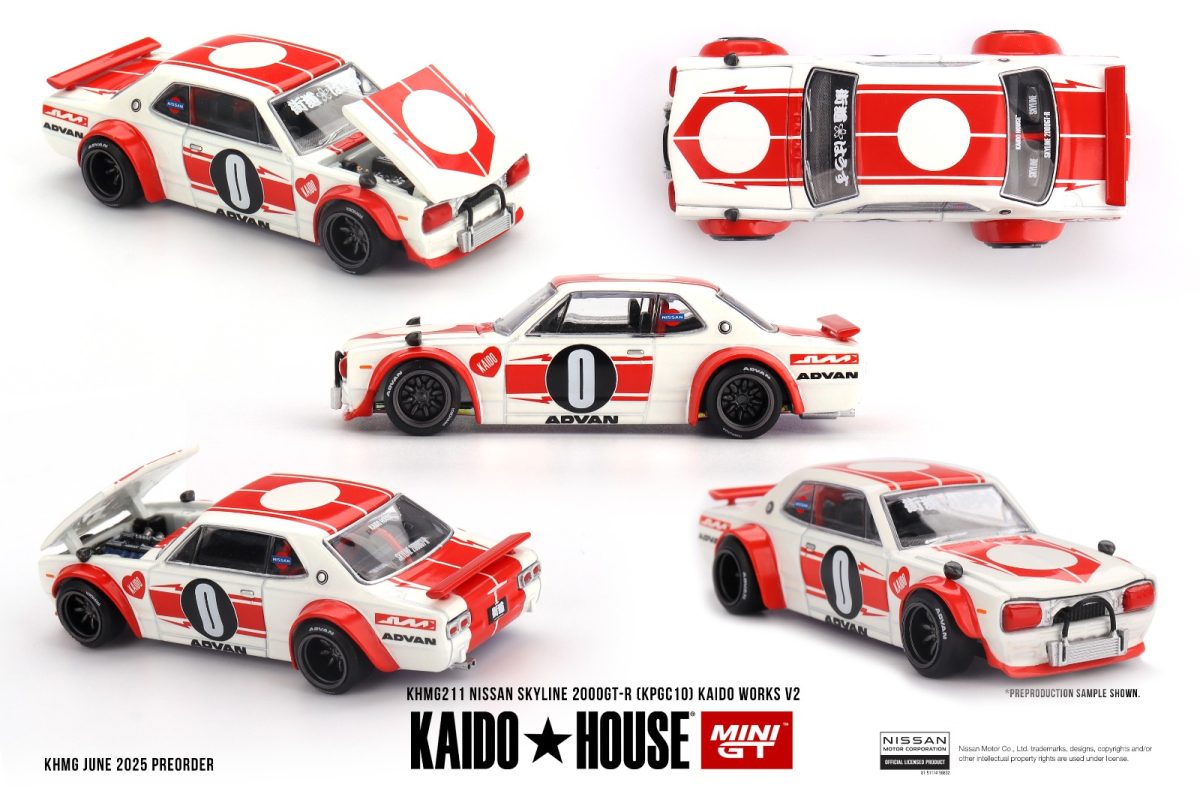 NISSAN SKYLINE 2000GT-R (KPGC10) KAIDO WORKS V2- KAIDO HOUSE - PRE ORDER