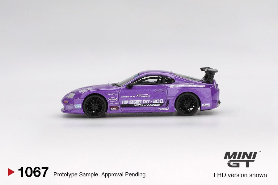 MGT01067-L * TOYOTA SUPRA (A80) TOP SECRET GT-300 TOP SECRET PURPLE - PRE ORDER