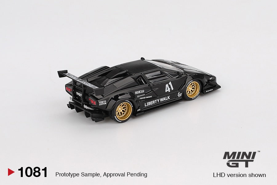 MGT01081-L * Lamborghini Countach LB-WORKS Black