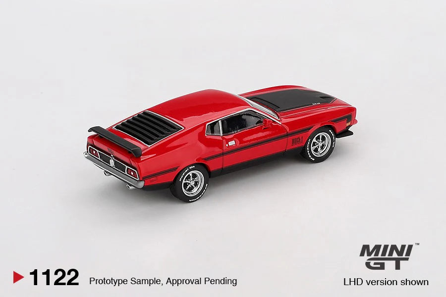 MINIGT - Ford Mustang Mach1 1971 Race Red - MGT01122