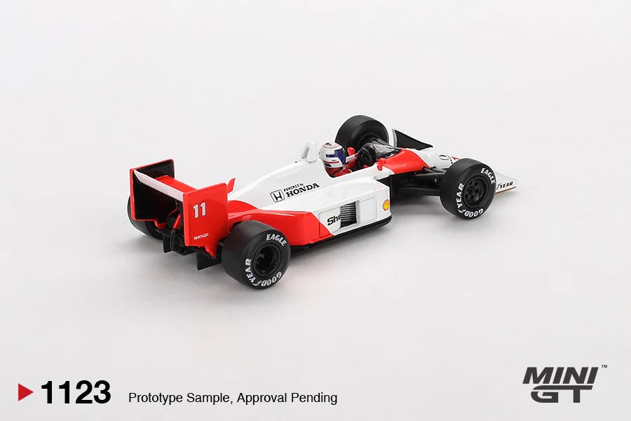 MINIGT - McLaren MP4/6 #1 Ayrton Senna 1991 Japanese Grand Prix 2nd Place - MGT01120