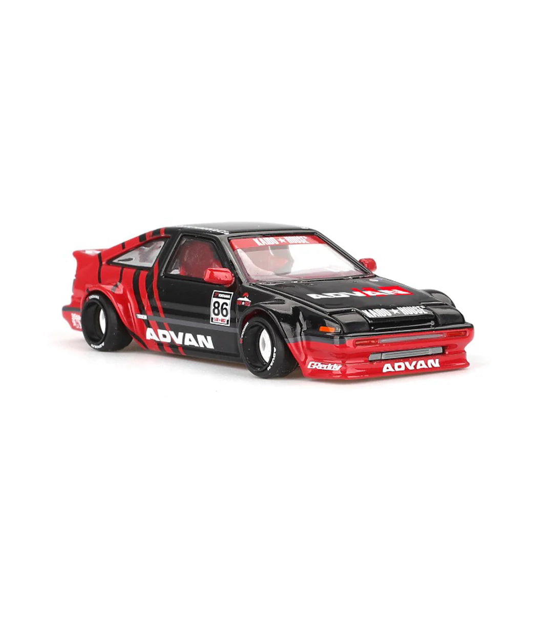 KaidoHouse x MINI GT Toyota AE86 Sprinter Trueno Kaido ADVAN KHMG214