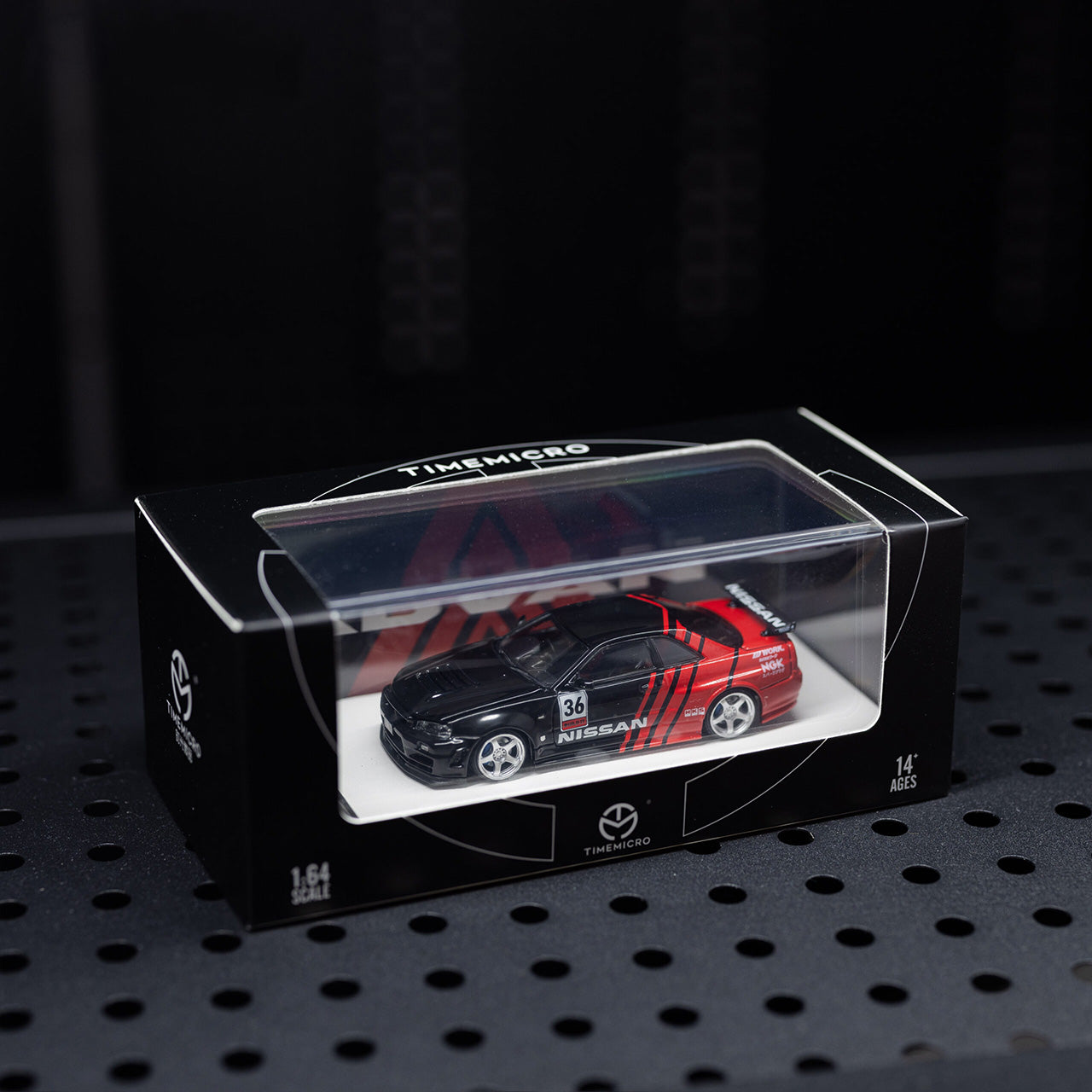 NISSAN GTR34 OPEN COVER ADVAN36 – PLAIN LEATHER BASE