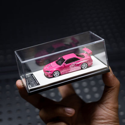 NISSAN GTR R34 PINK CARTOON LATTE – TIMEMICRO