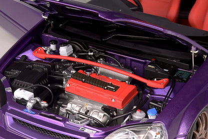 1:18 HONDA CIVIC TYPE R (EK9) – PEARL PURPLE – MOTORHELIX - PRE ORDER