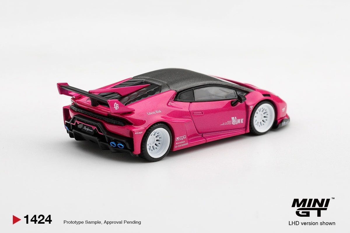 MINIGT 1/64 LB★WORKS Lamborghini Huracán GT Ruby Purple