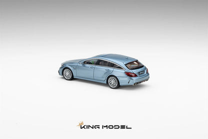 KING MODEL 1:64 Mercedes-Benz CLS63 AMG Ice Blue