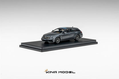 KING MODEL 1:64 Mercedes-Benz CLS63 AMG Matte Metallic Gray