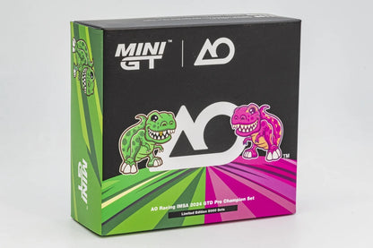MINI GT 1/64 AO Racing Porsche 911 Rexy Roxy 2026 China Expo Champion Set 1/5000