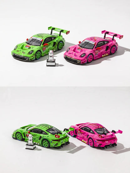 MINI GT 1/64 AO Racing Porsche 911 Rexy Roxy 2026 China Expo Champion Set 1/5000