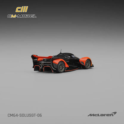 CM MODEL - 1:64 MCLAREN SOLUS GT 2023 GREENWOOD FESTIVAL OF SPEED TIMED SHOOTOUT WINNER – ORANGE