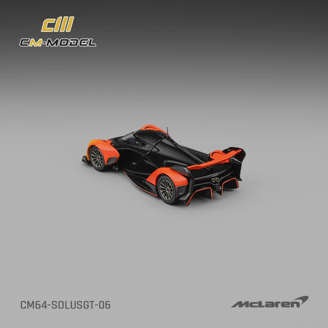 CM MODEL - 1:64 MCLAREN SOLUS GT 2023 GREENWOOD FESTIVAL OF SPEED TIMED SHOOTOUT WINNER – ORANGE