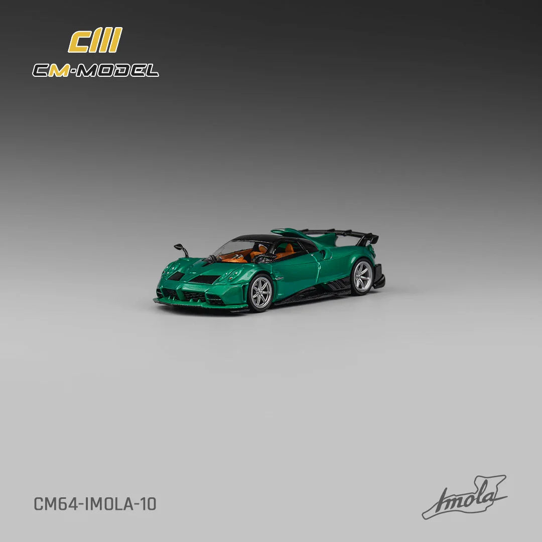 CM MODEL - 1:64 PAGANI IMOLA – METALLIC EMERALD GREEN