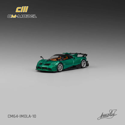 CM MODEL - 1:64 PAGANI IMOLA – METALLIC EMERALD GREEN