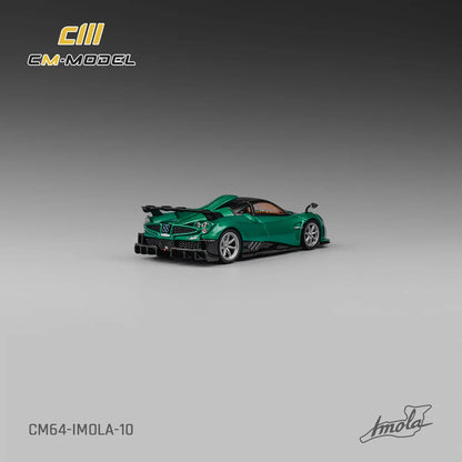CM MODEL - 1:64 PAGANI IMOLA – METALLIC EMERALD GREEN